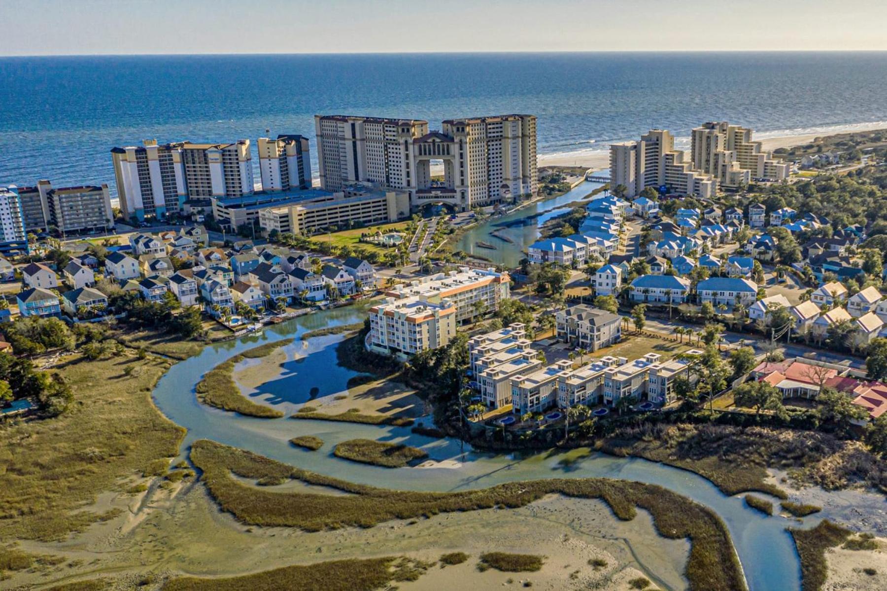 Villa Ocean Marsh Relaxing Waterfront Loft Unit 403 Myrtle Beach Exterior foto